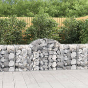 Lučne gabionske košare 30 kom 200x50x80/100cm pocinčano željezo