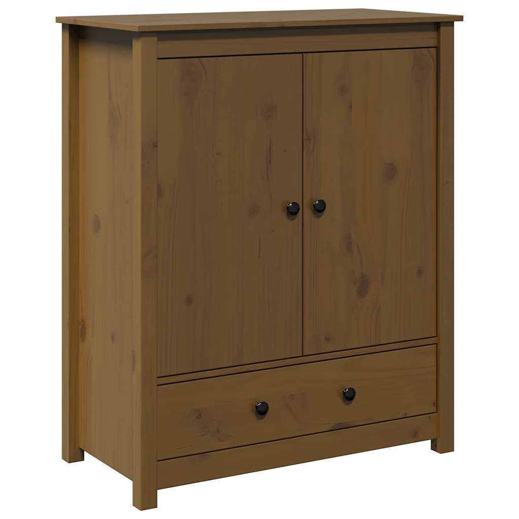 Komoda boja meda 83 x 41,5 x 100 cm od masivne borovine