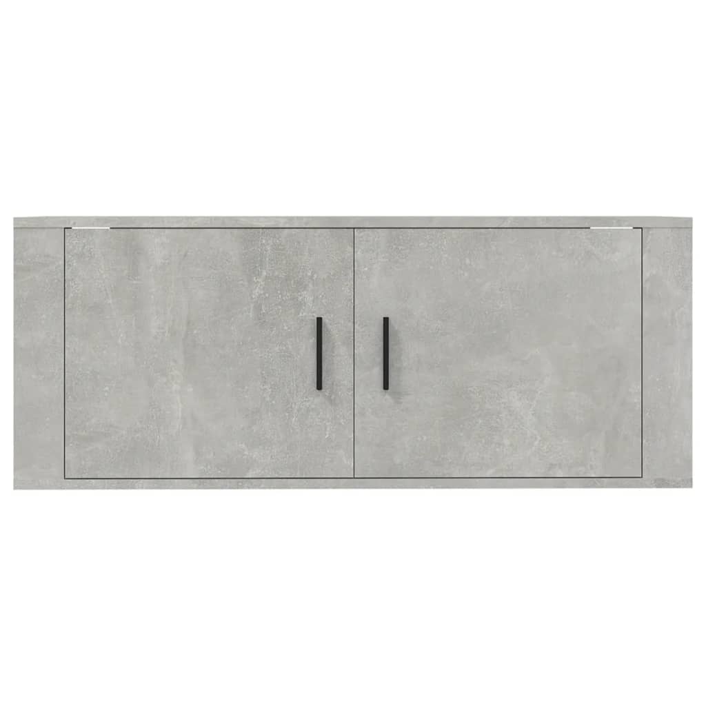 Zidni TV ormarić siva boja betona 100x34,5x40 cm