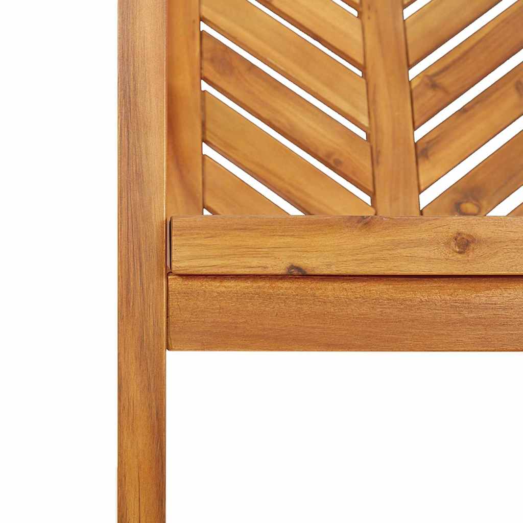 Vrtni set za objed 5 kom. Smeđa 150 x 90 x 74 cm