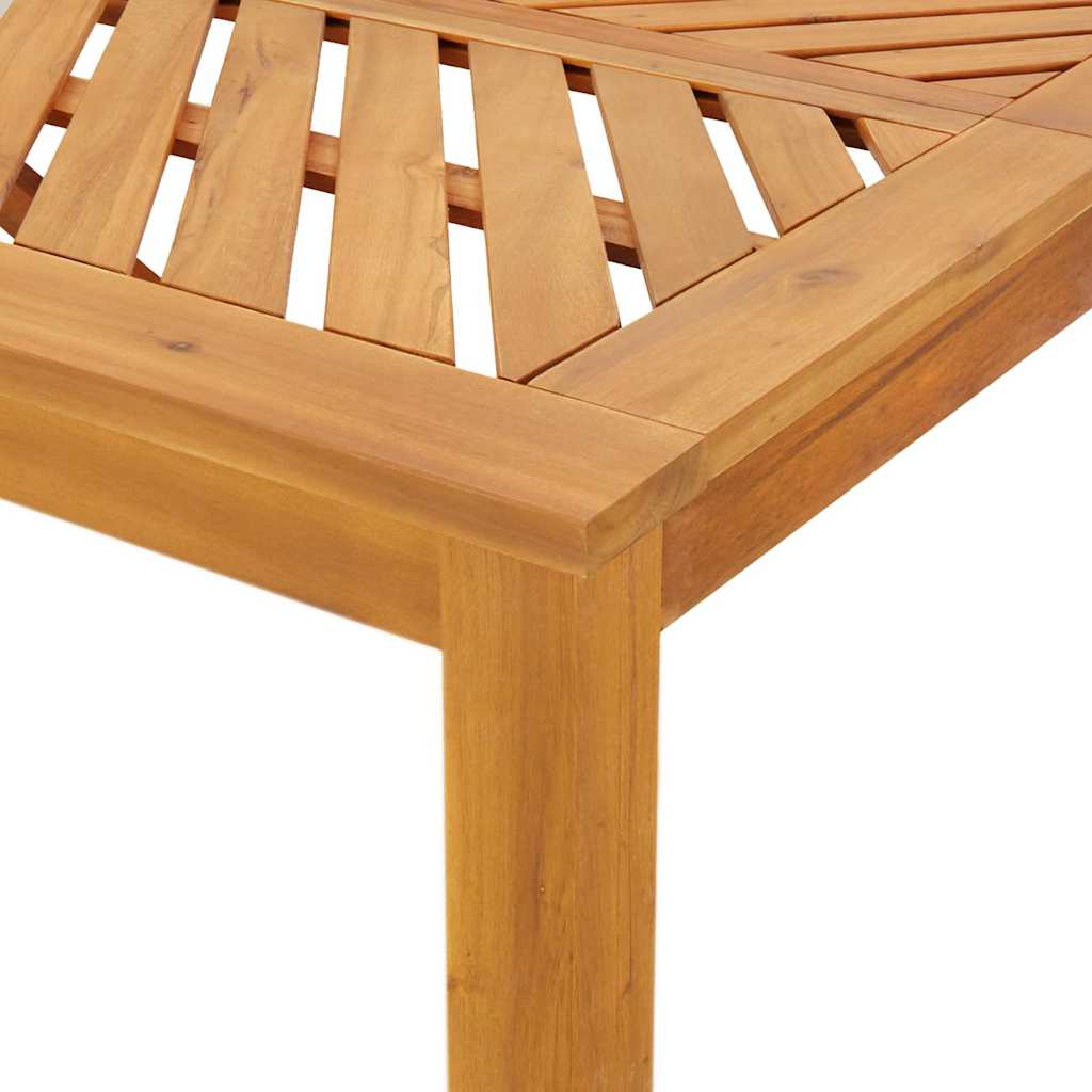 Vrtni set za objed 5 kom. Smeđa 150 x 90 x 74 cm