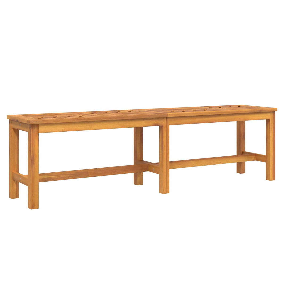 Vrtni set za objed 5 kom. Smeđa 200 x 90 x 74 cm