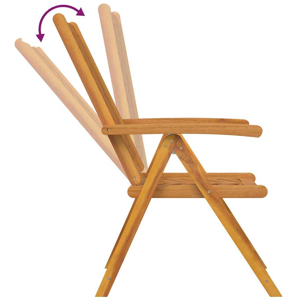 Vrtni set za objed 7 kom. Smeđa 200 x 90 x 74 cm