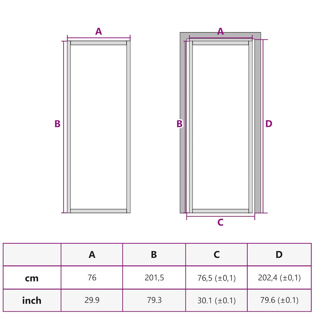 Sobna vrata crna 76 x 201,5 cm kaljeno staklo i aluminij tanka
