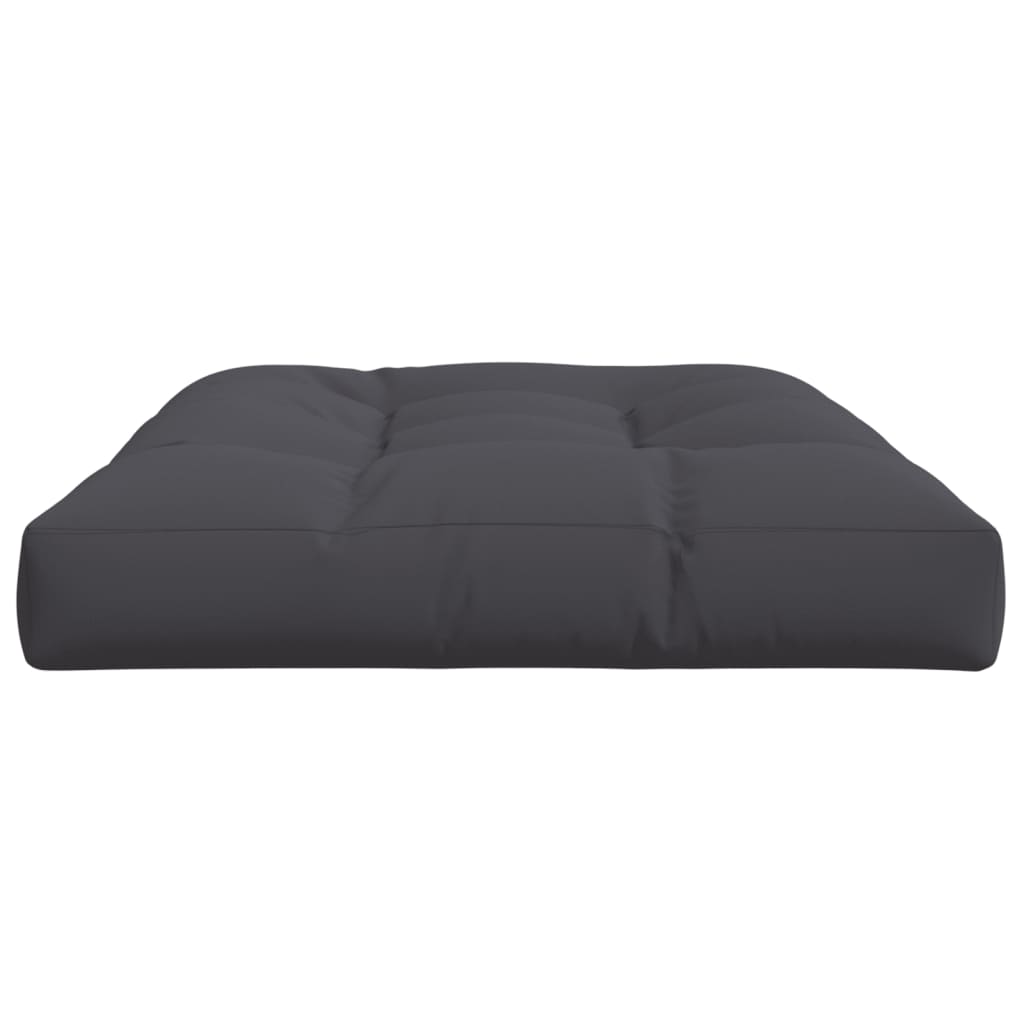 Jastuk za palete antracit 120 x 80 x 12 cm od tkanine