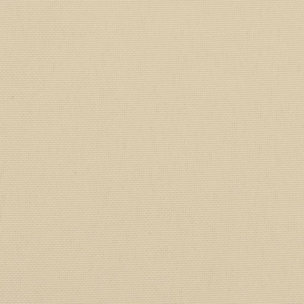 Jastuk za vrtnu klupu bež 110 x 50 x 7 cm od tkanine Oxford