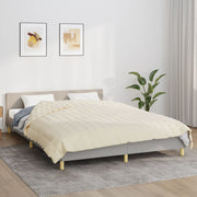 Teška deka svijetla krem 220x230 cm 11 kg od tkanine