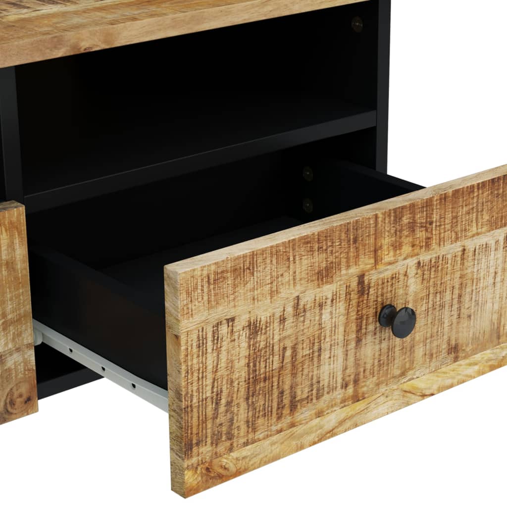 Stolić za kavu 80x54x40 cm od drva manga i konstruiranog drva
