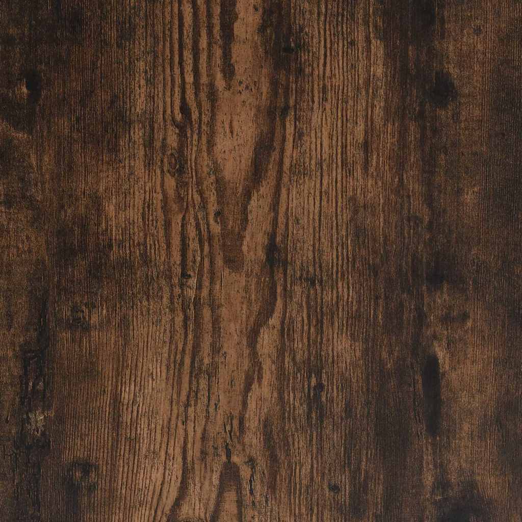 Komoda boja dimljenog hrasta 60 x 35 x 70 cm konstruirano drvo Smeđa