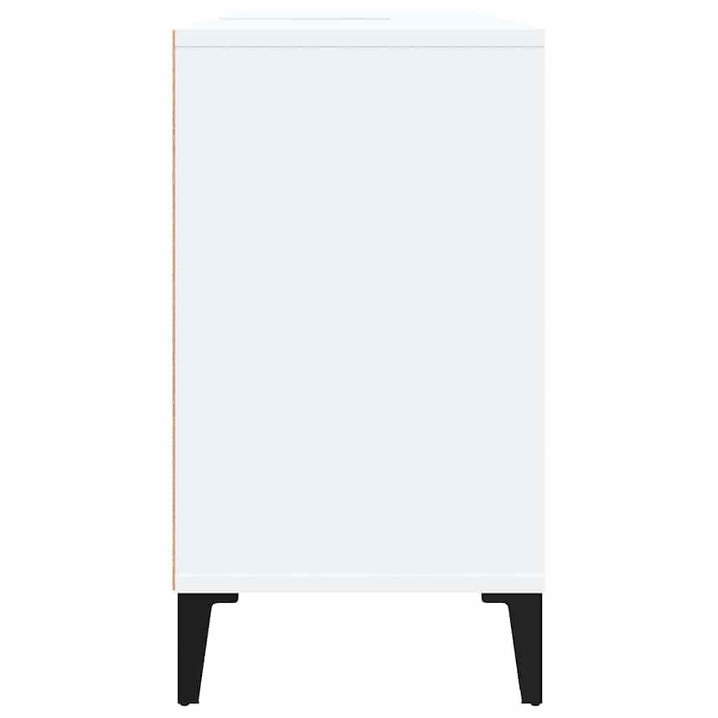 Ormarić za umivaonik bijeli 80 x 33 x 60 cm konstruirano drvo Bijela