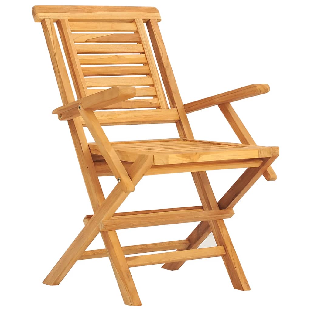 7-dijelni vrtni blagovaonski set od masivne tikovine Smeđa 180 cm table length