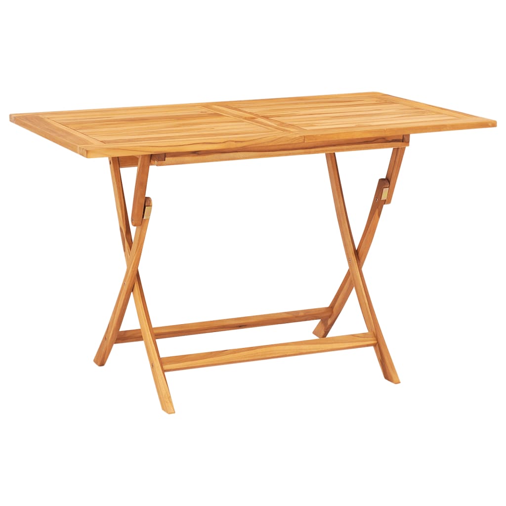 7-dijelni vrtni blagovaonski set od masivne tikovine Smeđa 180 cm table length