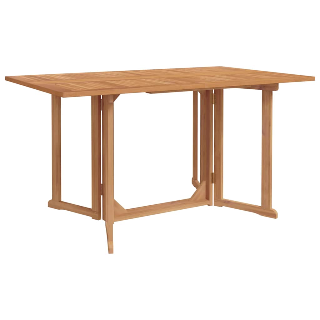 Vrtni set za objed 7 kom. Smeđa 150 x 90 x 75 cm