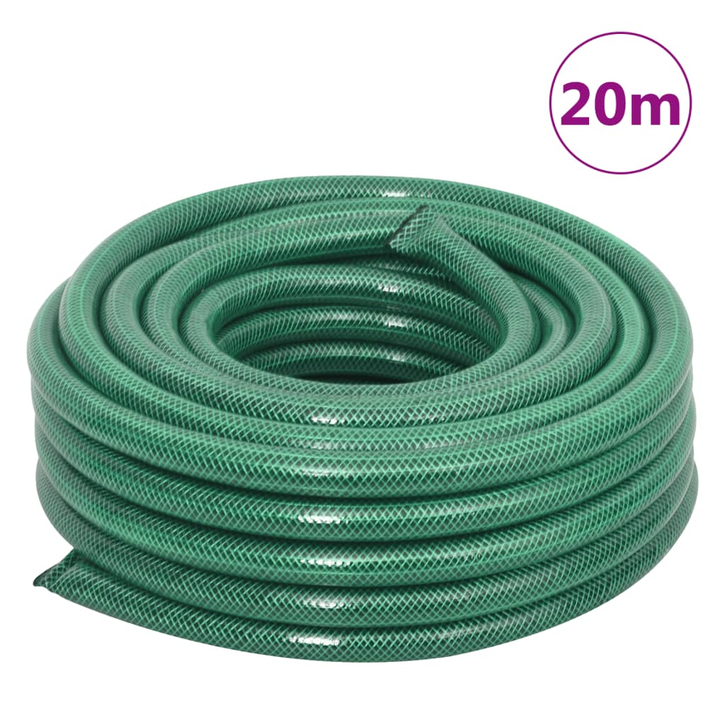 Vrtno crijevo zeleno 0,75 " 20 m PVC