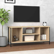 TV ormarić boja hrasta 102x35x45 cm od konstruiranog drva Smeđa