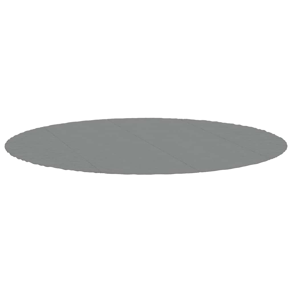 Platno za tlo ispod bazena svjetlosivo Ø458 cm poliesterska