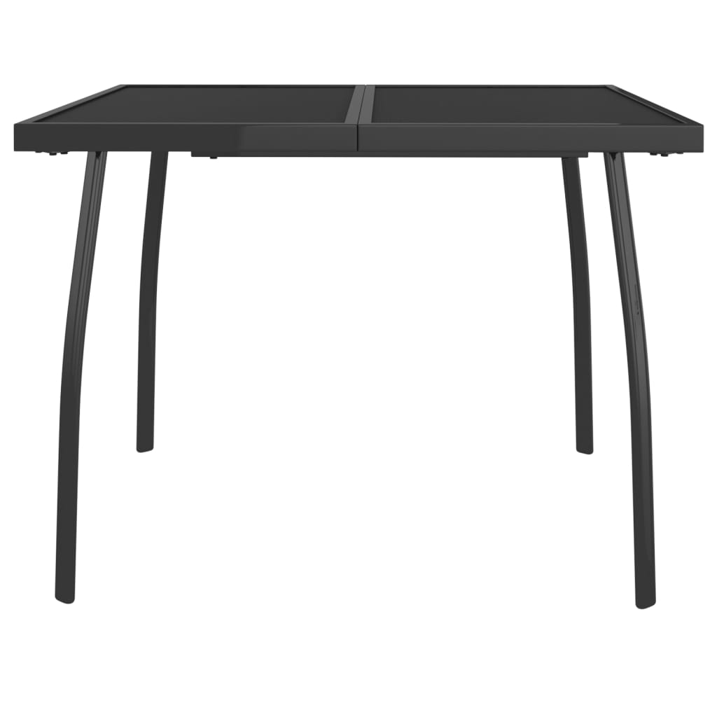 Vrtni stol antracit 100x100x7 cm od čelične mreže