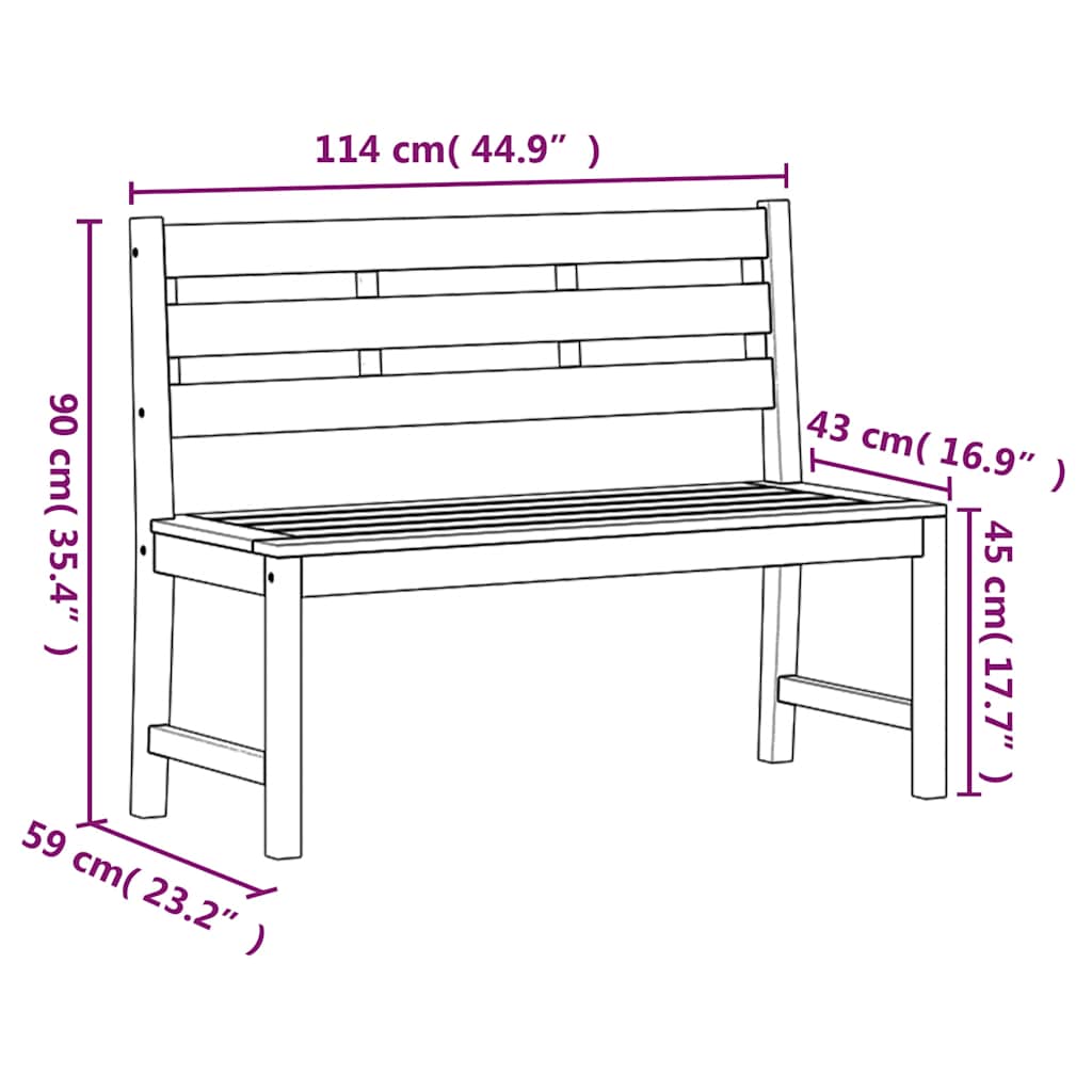 3-dijelni vrtni blagovaonski set od masivne tikovine Smeđa 140 cm table length