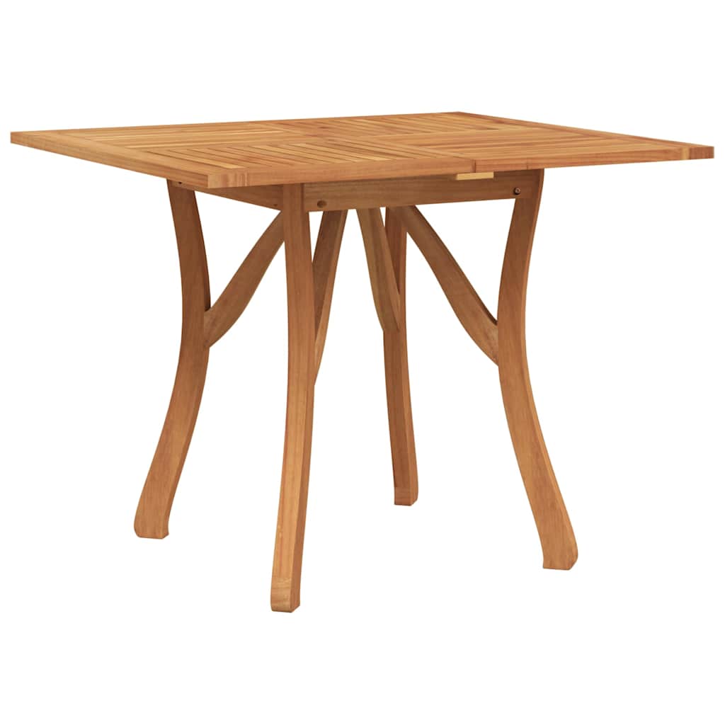 3-dijelni vrtni blagovaonski set od masivnog bagremovog drva Smeđa 85 x 85 cm
