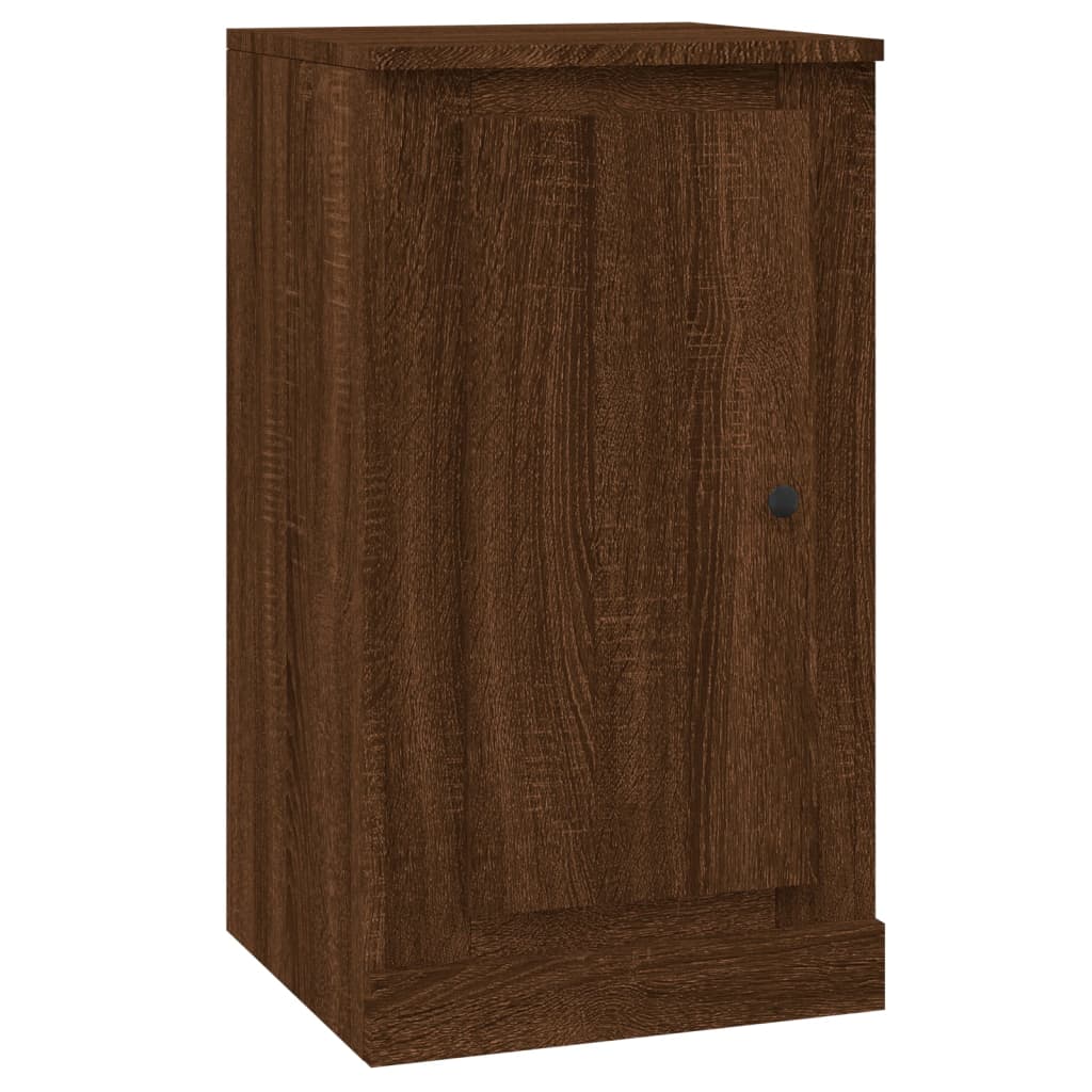 Komoda boja smeđeg hrasta 37,5x35,5x67,5cm konstruirano drvo
