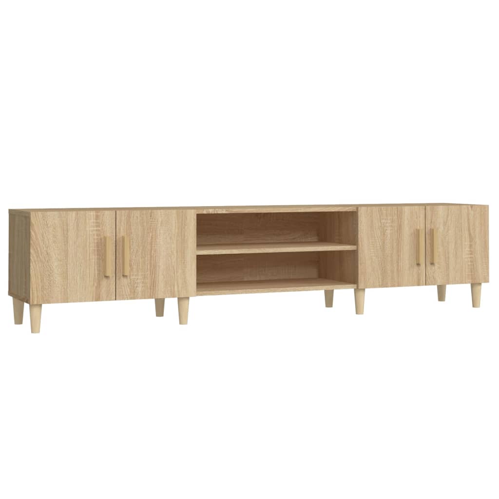 TV ormarić Sonoma hrast 180x31,5x40 cm Konstruirano drvo