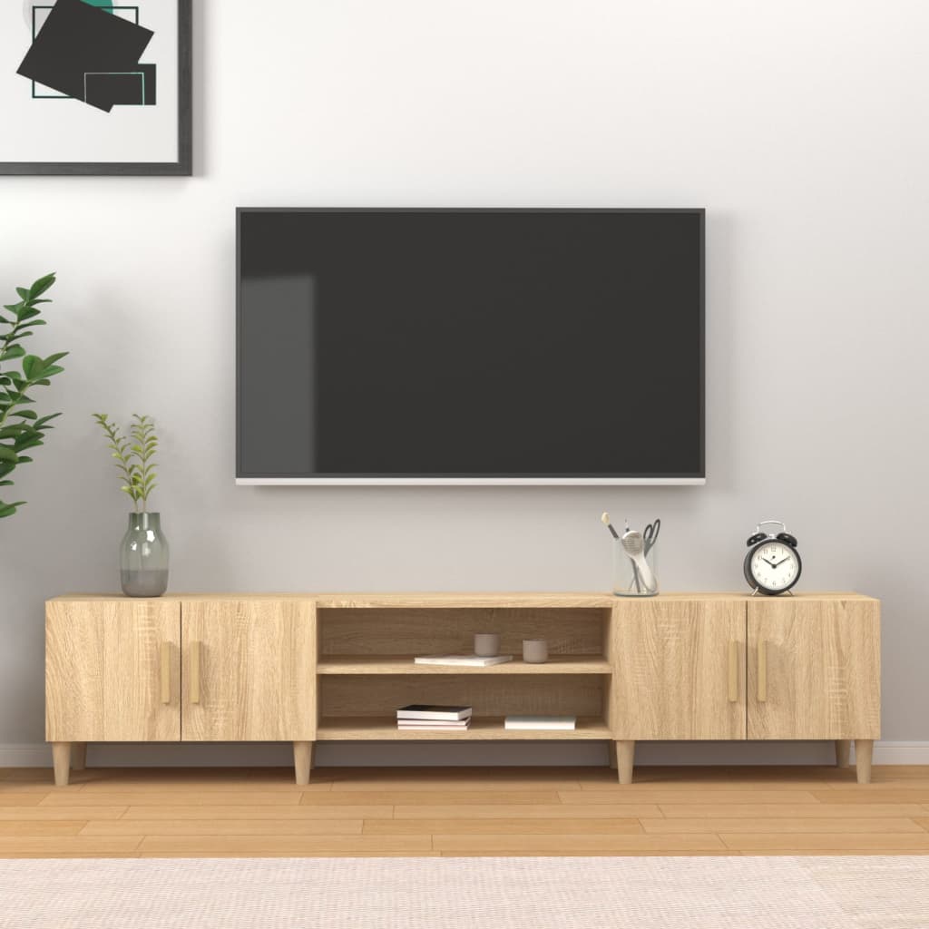 TV ormarić Sonoma hrast 180x31,5x40 cm Konstruirano drvo