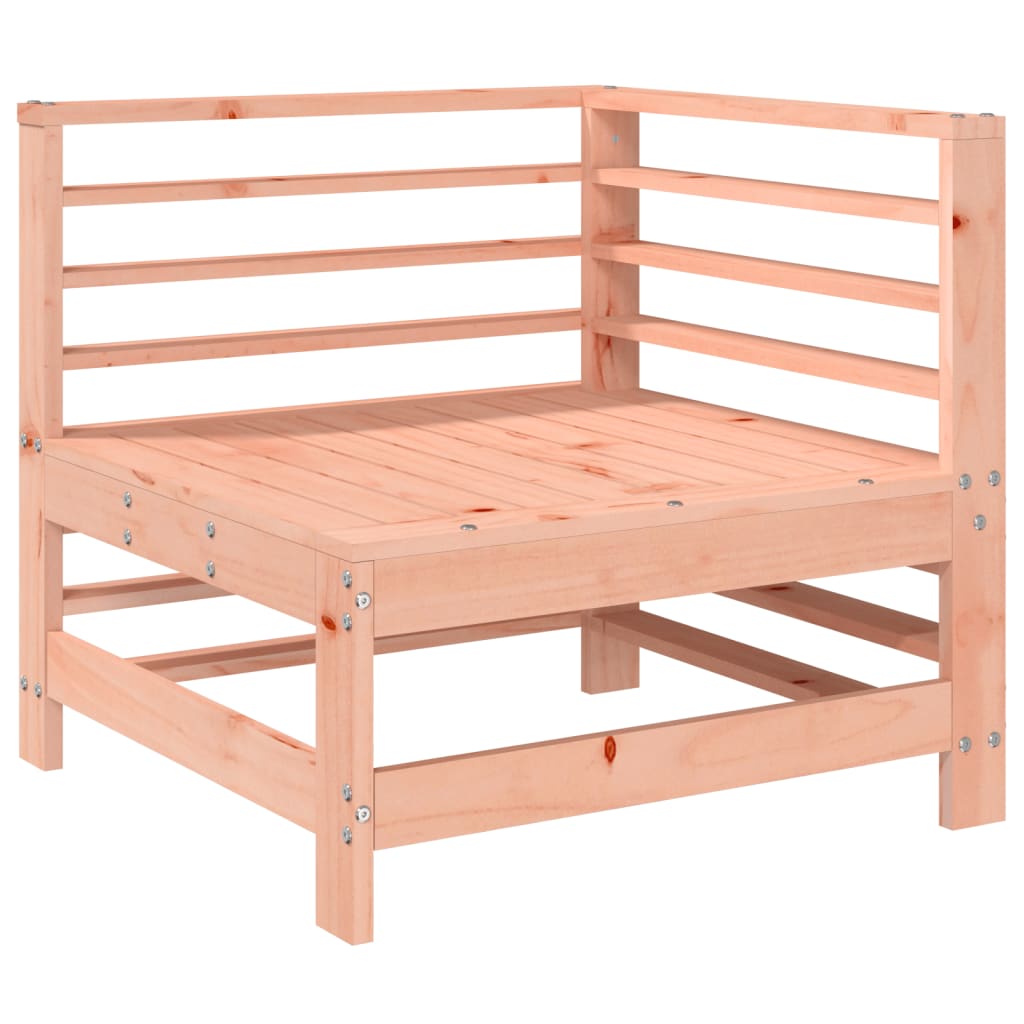 Kutna vrtna sofa od masivnog drva duglazije