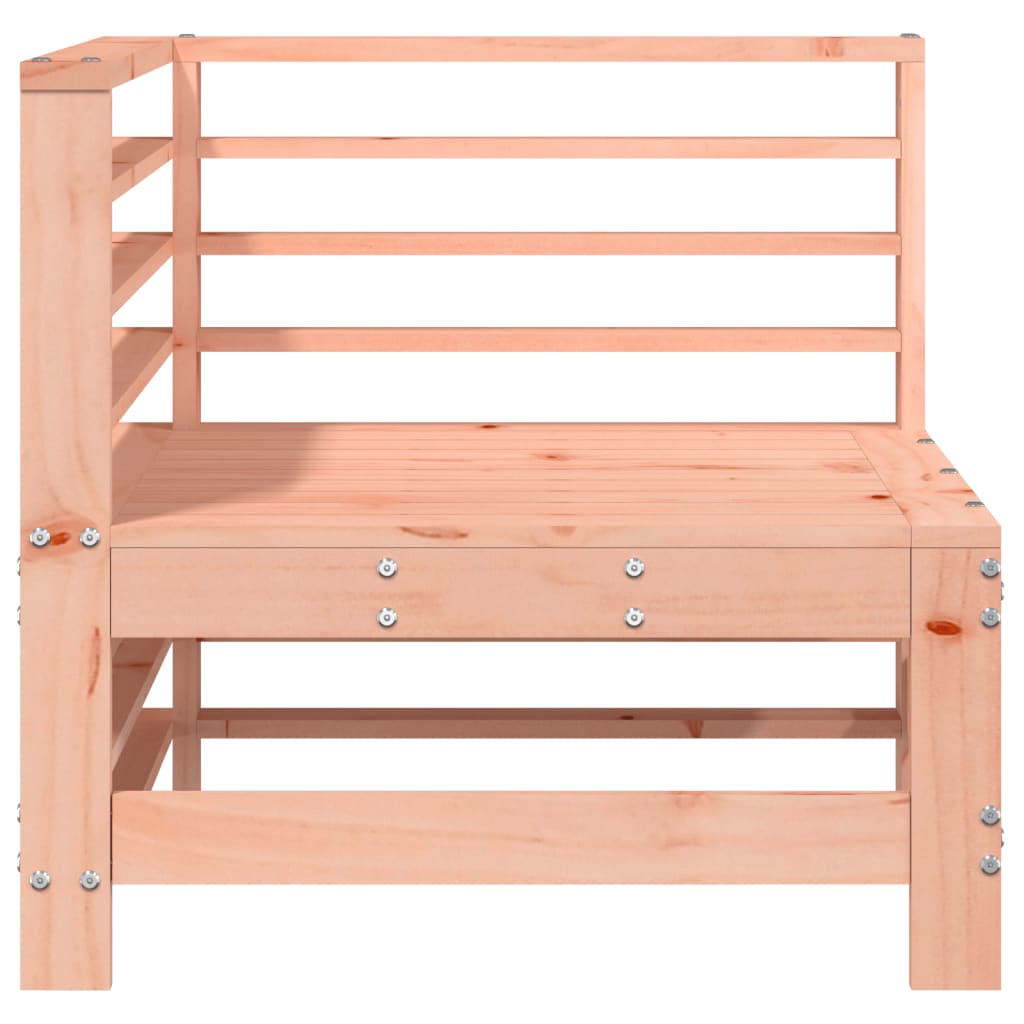 Kutna vrtna sofa od masivnog drva duglazije