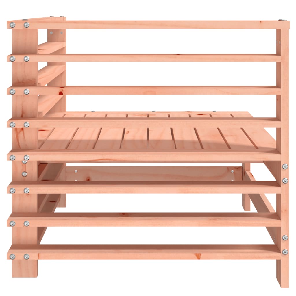 Kutna vrtna sofa od masivnog drva duglazije