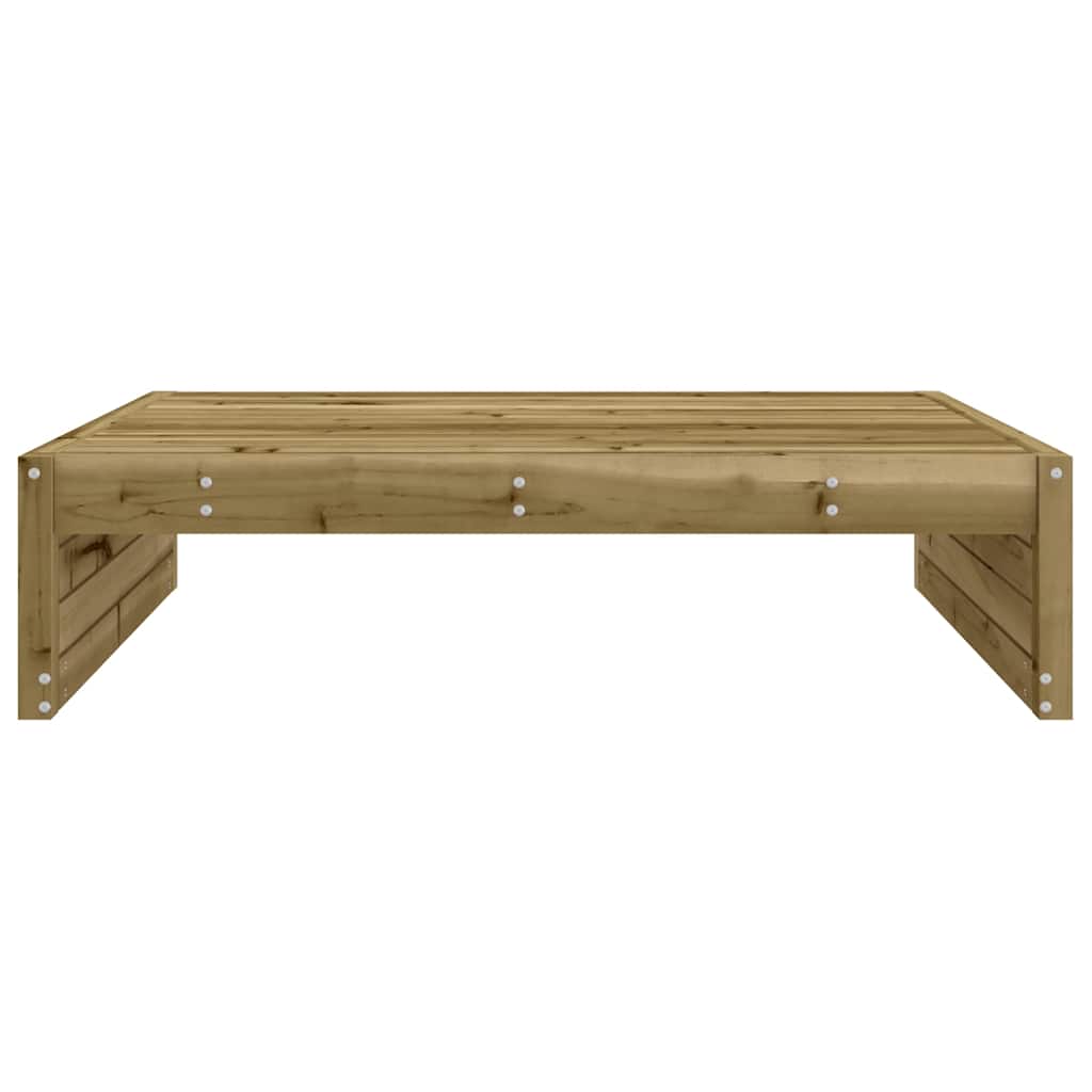 Vrtni tabure 120 x 80 cm od impregnirane borovine Smeđa
