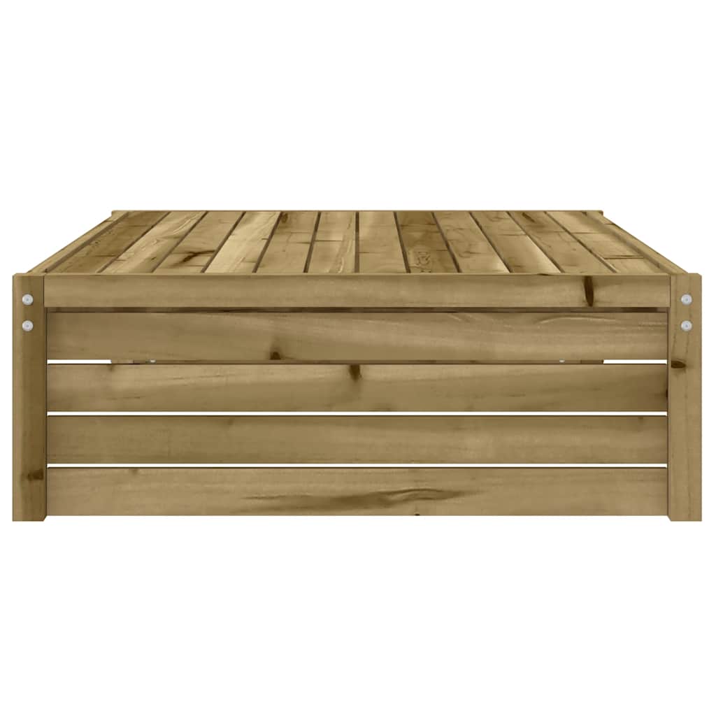 Vrtni tabure 120 x 80 cm od impregnirane borovine Smeđa