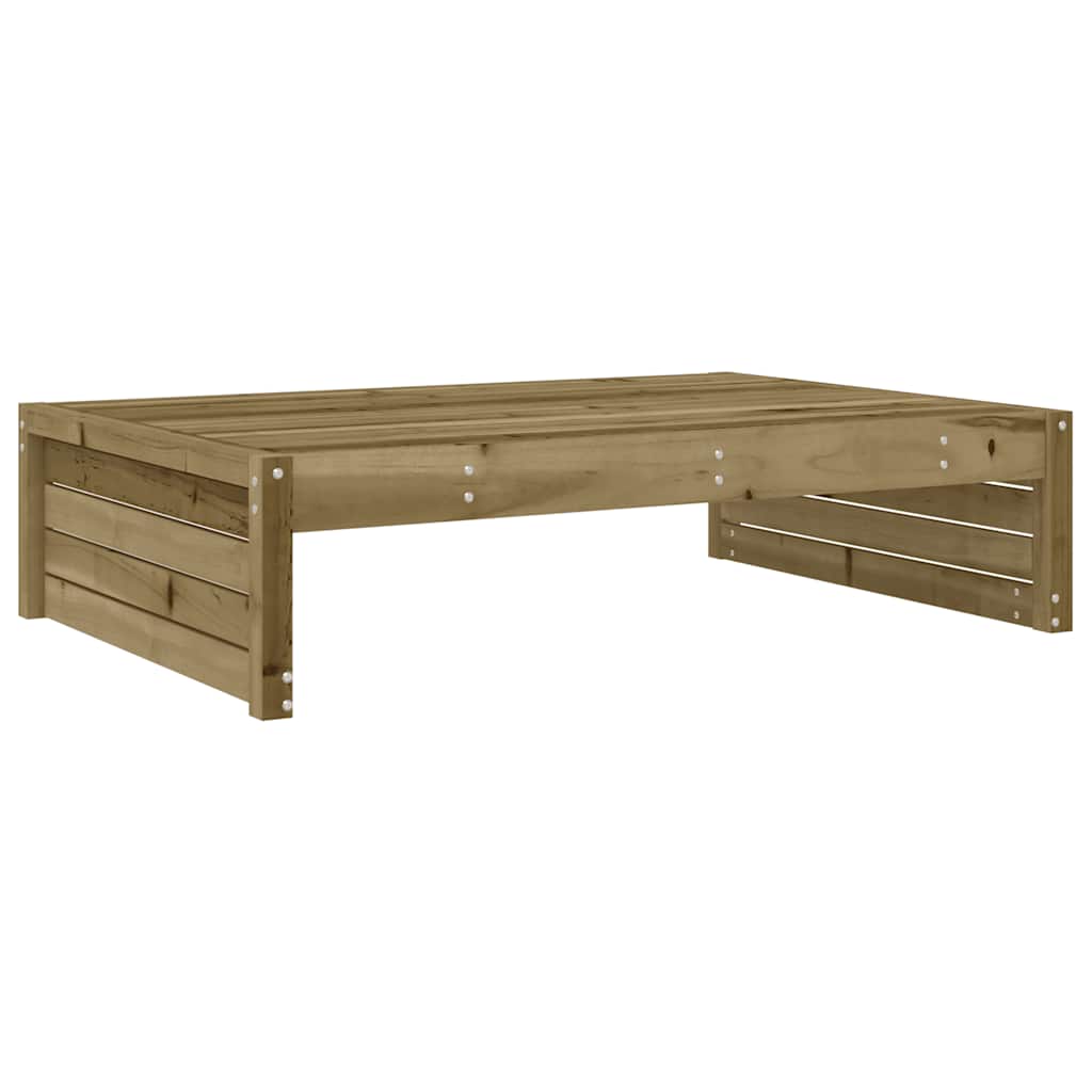 Vrtni tabure 120 x 80 cm od impregnirane borovine Smeđa