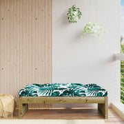 Vrtni tabure 120 x 80 cm od impregnirane borovine Smeđa