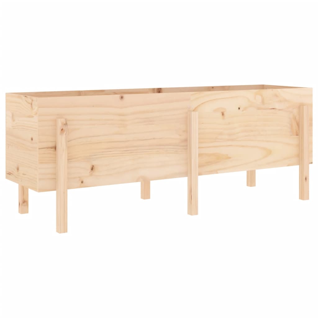 Povišena vrtna gredica 160 x 50 x 57 cm od masivne borovine