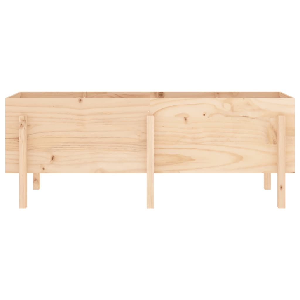 Povišena vrtna gredica 160 x 50 x 57 cm od masivne borovine
