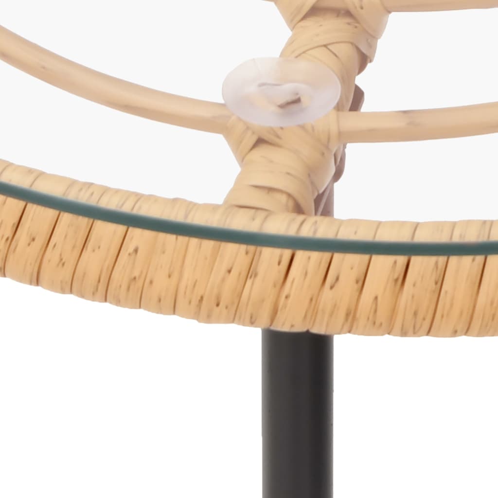 5-dijelni vrtni blagovaonski set od poliratana