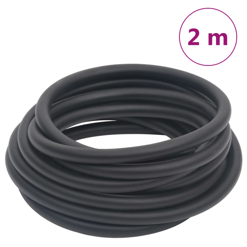 Hibridno zračno crijevo crno 0,6 " 2 m od gume i PVC-a