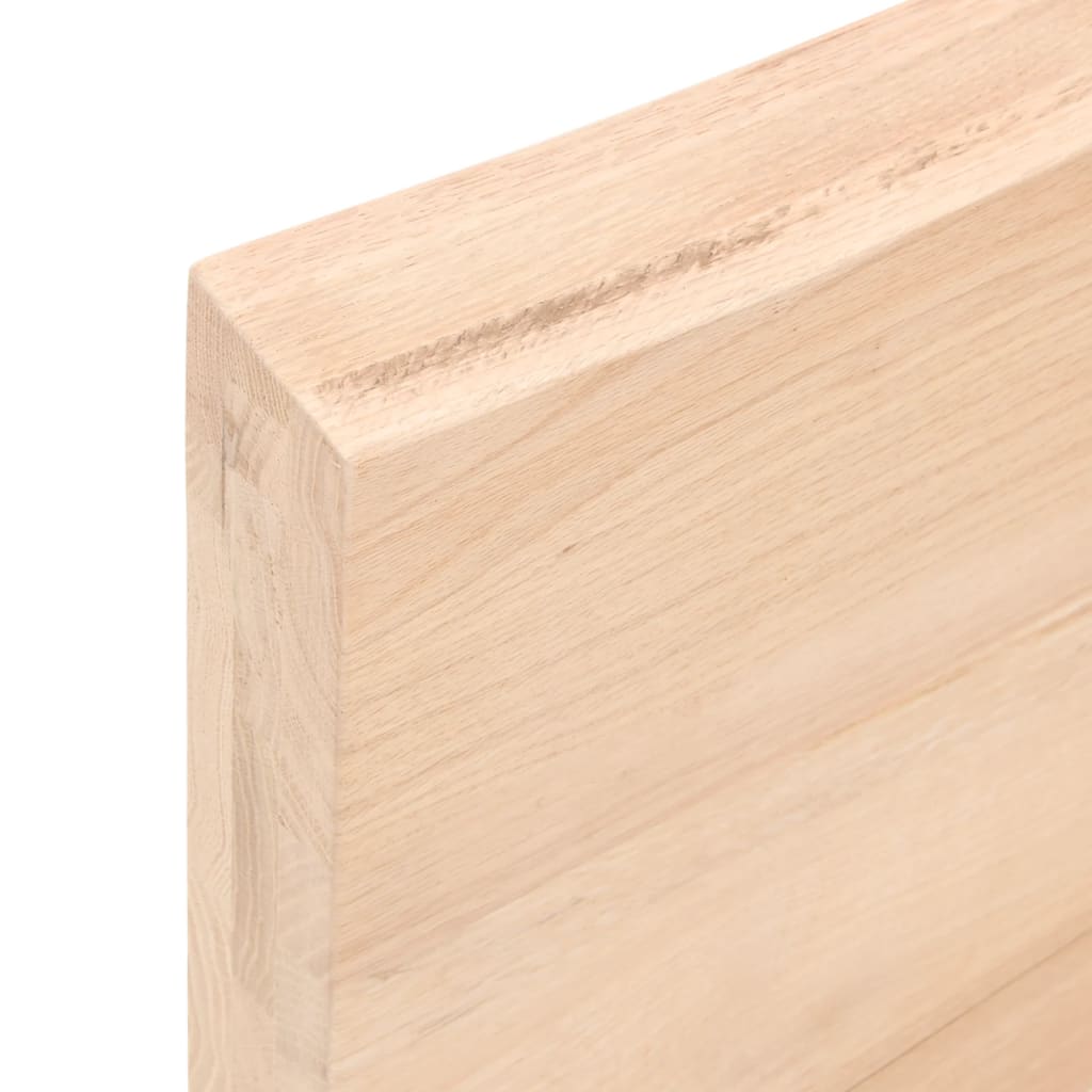 Stolna ploča 80x60x(2-6) cm od netretirane masivne hrastovine