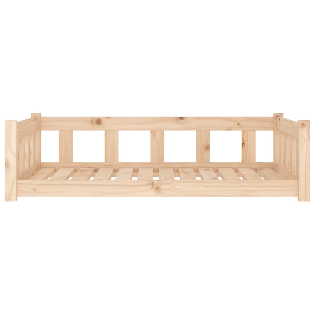 Krevet za pse 105,5x75,5x28 cm Masivno drvo Bor
