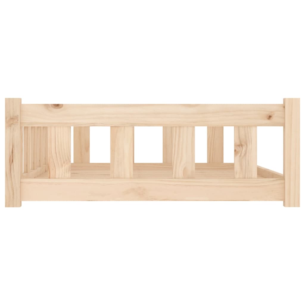 Krevet za pse 105,5x75,5x28 cm Masivno drvo Bor