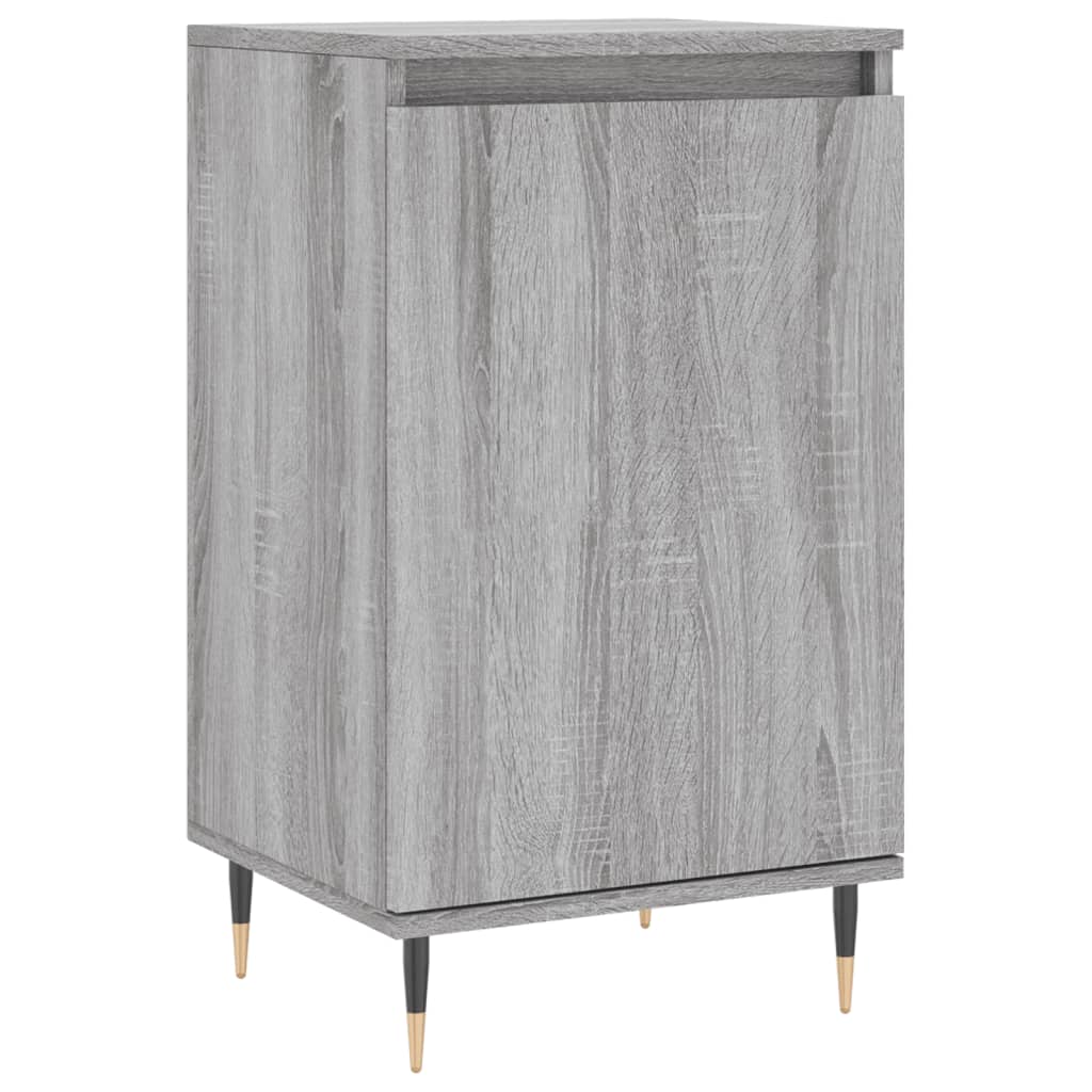 Komoda boja hrasta sonome 40 x 35 x 70 cm od konstruiranog drva Siva