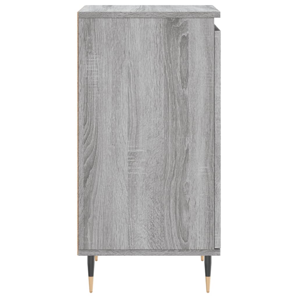 Komoda boja hrasta sonome 40 x 35 x 70 cm od konstruiranog drva Siva