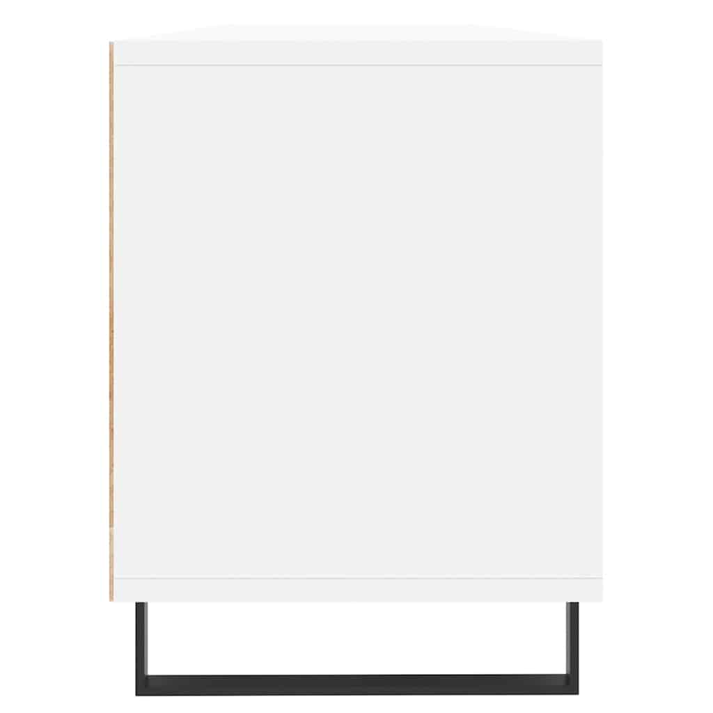TV ormarić bijeli 150x30x44,5 cm od konstruiranog drva Bijela