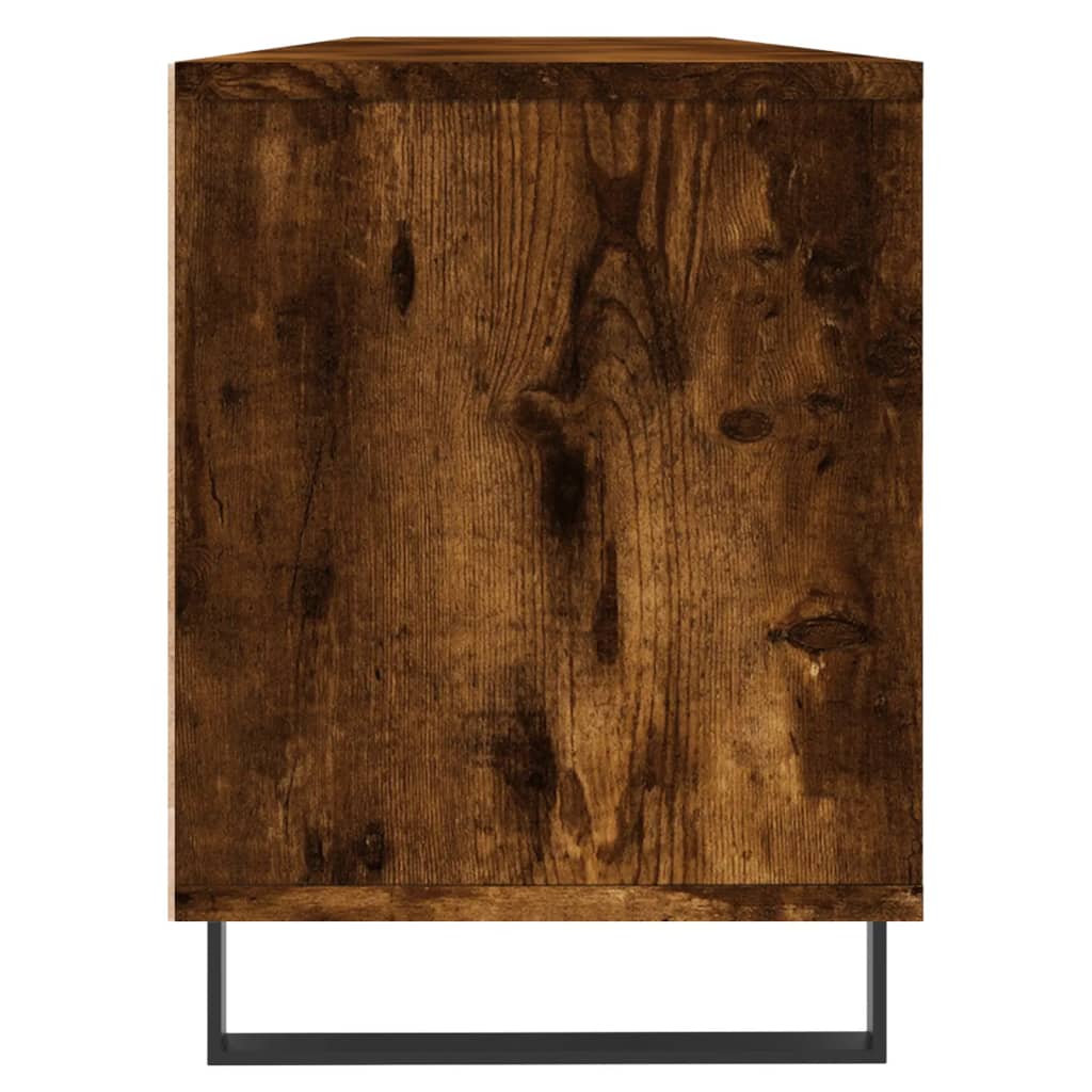 TV ormarić boja dimljenog hrasta 150x30x44,5 cm Smeđa
