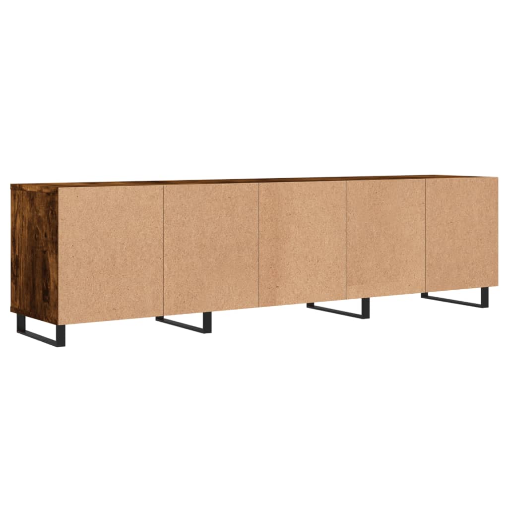 TV ormarić boja dimljenog hrasta 150x30x44,5 cm Smeđa
