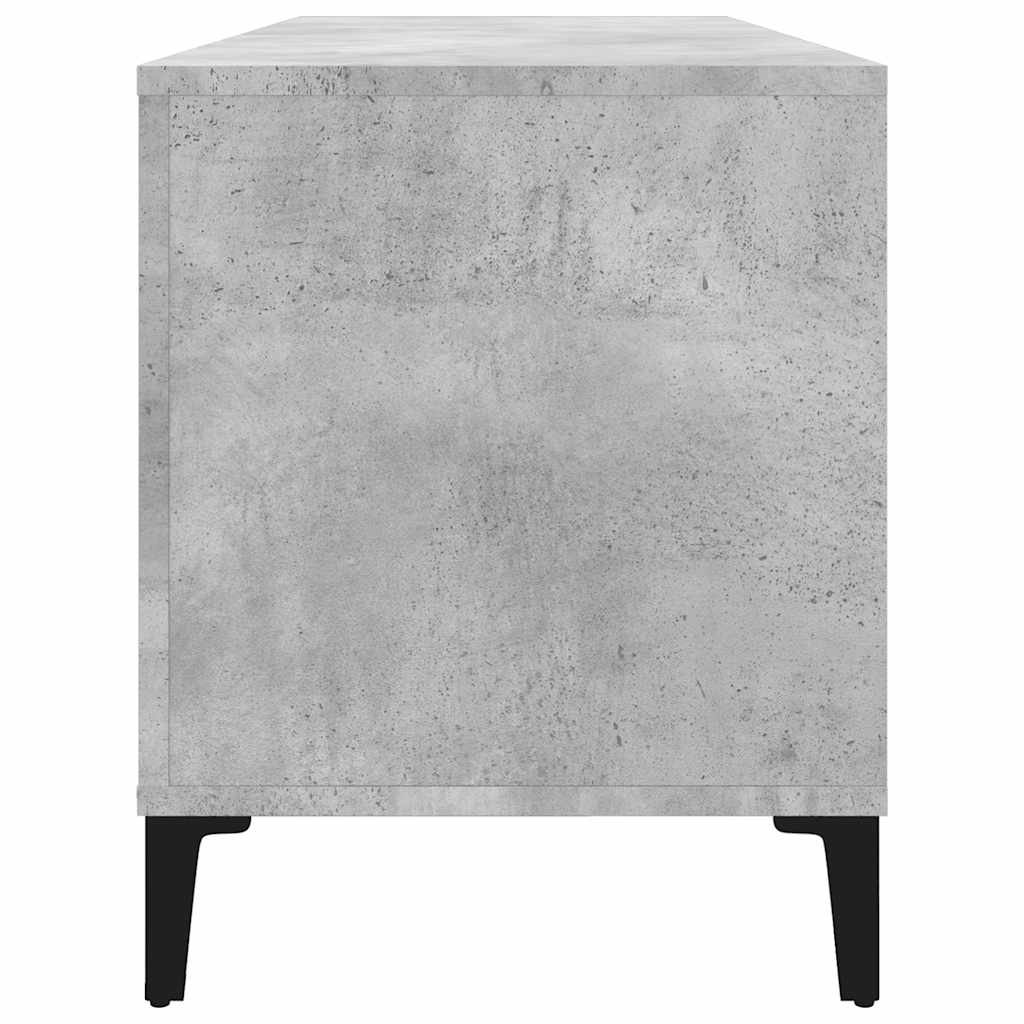 Ormarić za ploče boja betona 100 x 38 x 48 cm konstruirano drvo Siva