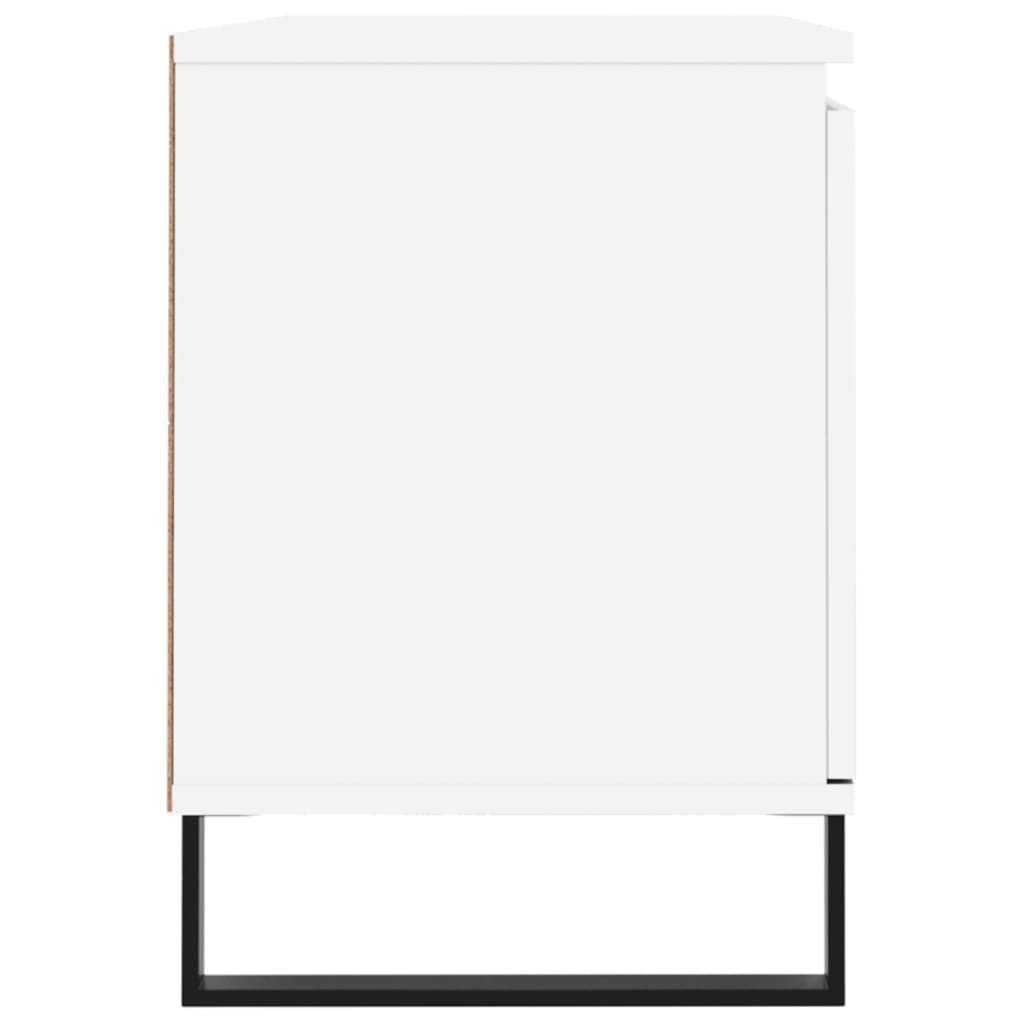 TV ormarić bijeli 104 x 35 x 50 cm od konstruiranog drva