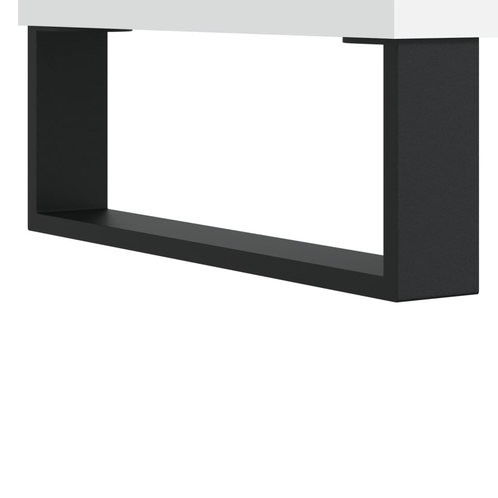 TV ormarić bijeli 104 x 35 x 50 cm od konstruiranog drva