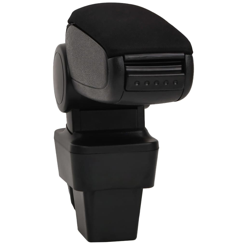 Naslon za ruke za automobil crni 13 x 34 x (33 - 46) cm ABS