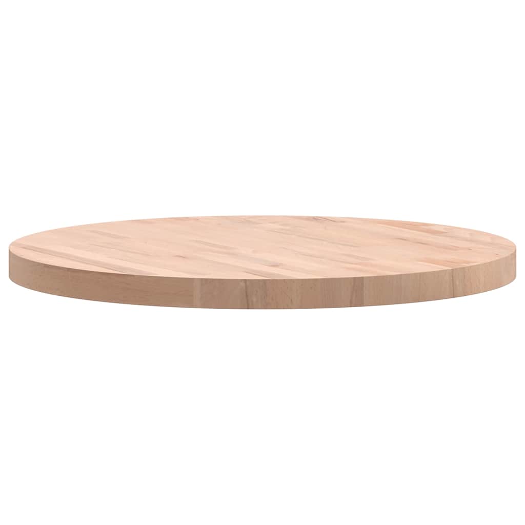 Stolna ploča Ø70x4 cm okrugla od masivne bukovine